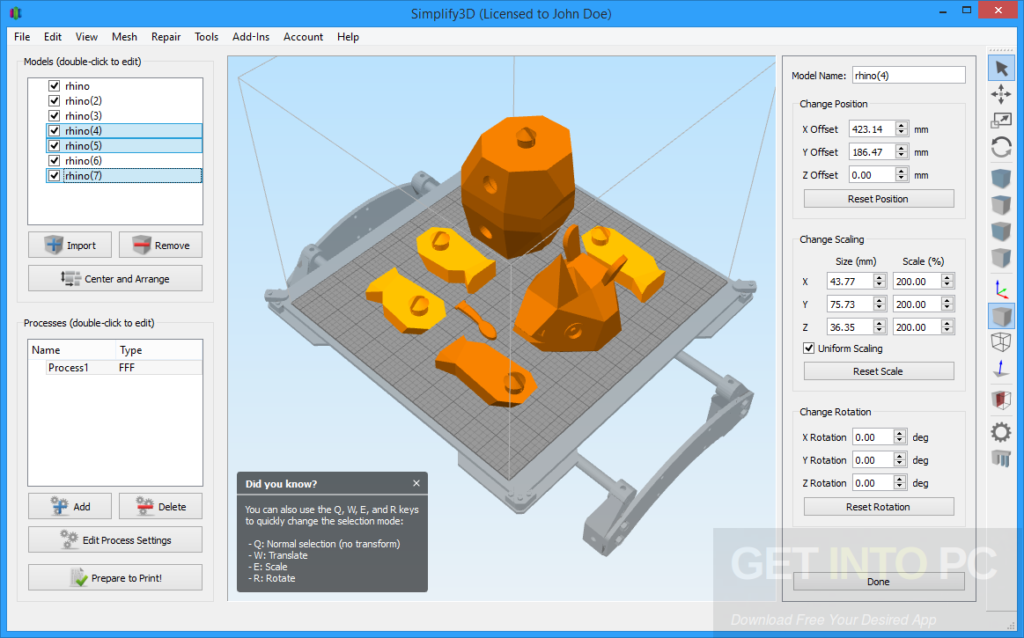 Simplify3D 4.1.2 with Full Crack (Latest) Free Download