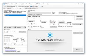 TSR Watermark Image Pro 3.7.1.3 Crack [Latest]Free Download