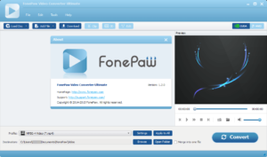 FonePaw Video Converter Ultimate 7.0.4 With Full Crack [Latest] 2022 Free Download 